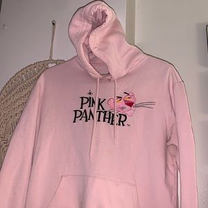 Pink panther hoody great fit worn